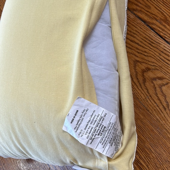 Artistic Accents 14”x24” accent pillow with silver beads and white pearl beads. - Picture 6 of 12